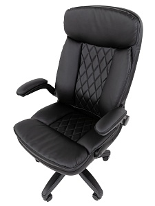 Офисное кресло CHAIRMAN 533, экокожа, черный